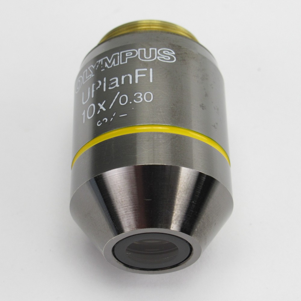 OLYMPUS UPLANFL 10X/0.30 INFINITY CORRECTED MICROSCOPE OBJECTIVE FOR BX/IX