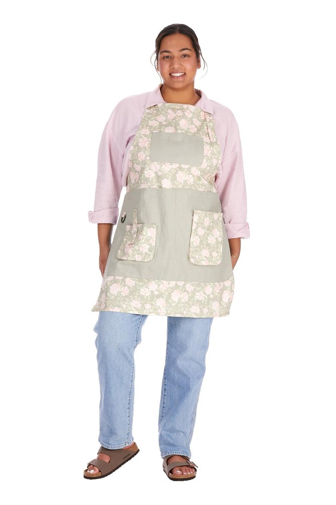 Peony Meadow Apron