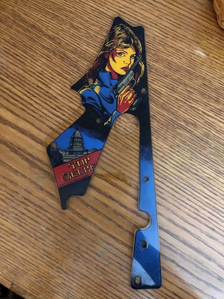 Spy Hunter Pinball Machine - Plastics