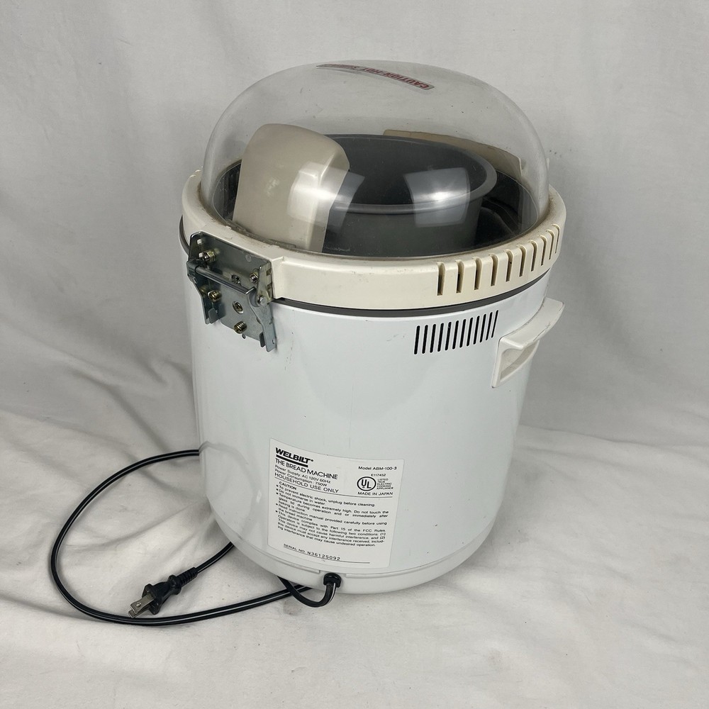 The Bread Machine Model ABM100-3 TESTED