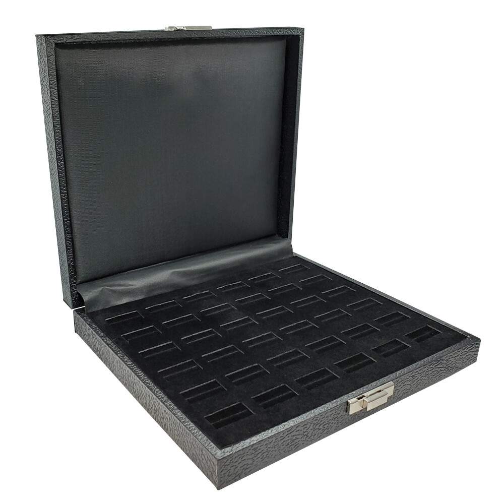 Black Cuff Links Storage Ring Display Box Cuff Links Case Cufflinks Organizer