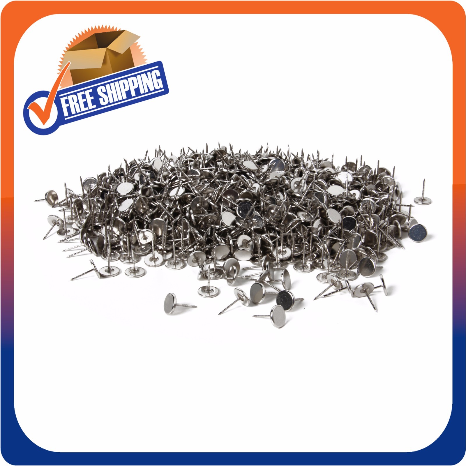 500 FLATHEAD PINS FOR SECURITY TAGS CHECKPOINT COMPATIBLE EAS LOSS PREVENTION