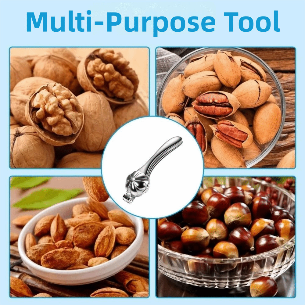 Nut Cracker Sheller Chestnut Peeling Tool Cross Design Chestnut Opener
