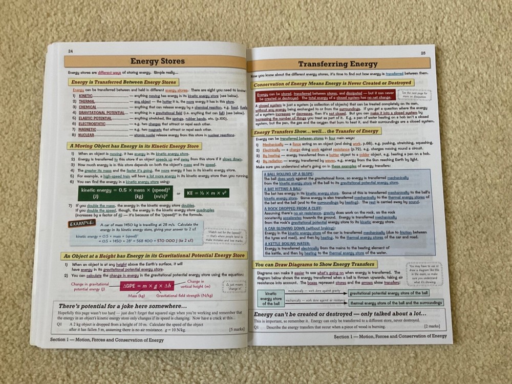 CGP Edexcel GCSE Physics Revision Guide & Exam Practice Book