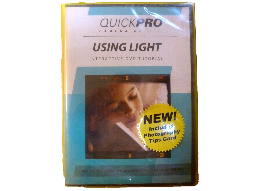 QUICKPRO Camera Guides: Using Light - Interactive DVD Tutorial - 99