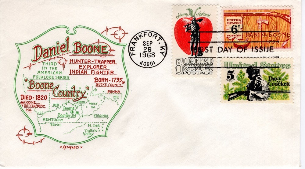 BOONE COUNTRY - 1968 - DC2307