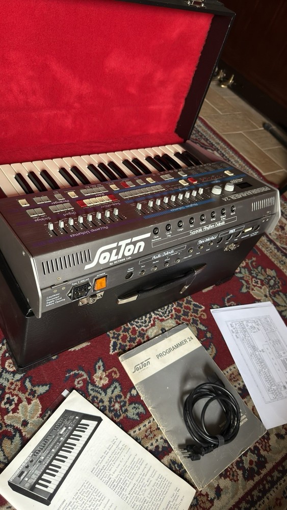 SOLTON Programmer 24w Original Manuals, Case & Accessories (SERVICED) 1985