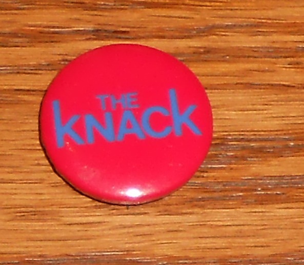 The Knack Button Pin Original Promo 1”