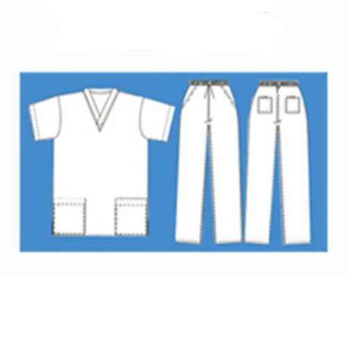 Medical Nursing Scrub Set NATURAL UNIFORMS Men Women Unisex Top Pants Hospital