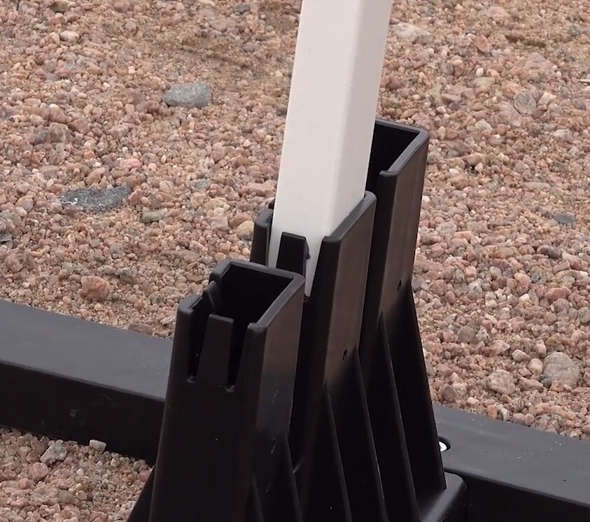 HatPoint Modular Target Stand - Multi-Width 2x1 Stick - Outdoor - Stake Down