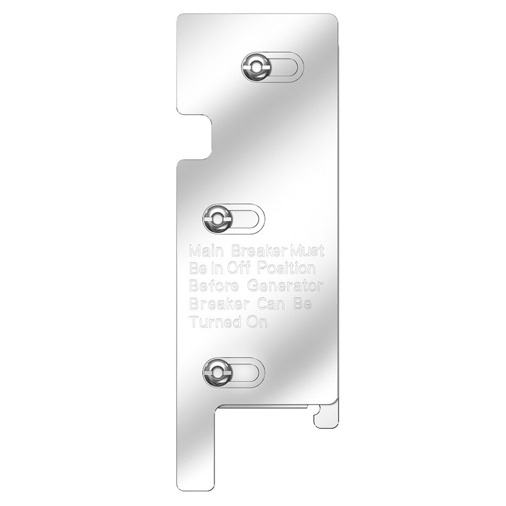 Generator Interlock Kit For Square D QO 200 Amp Panels Horizontal