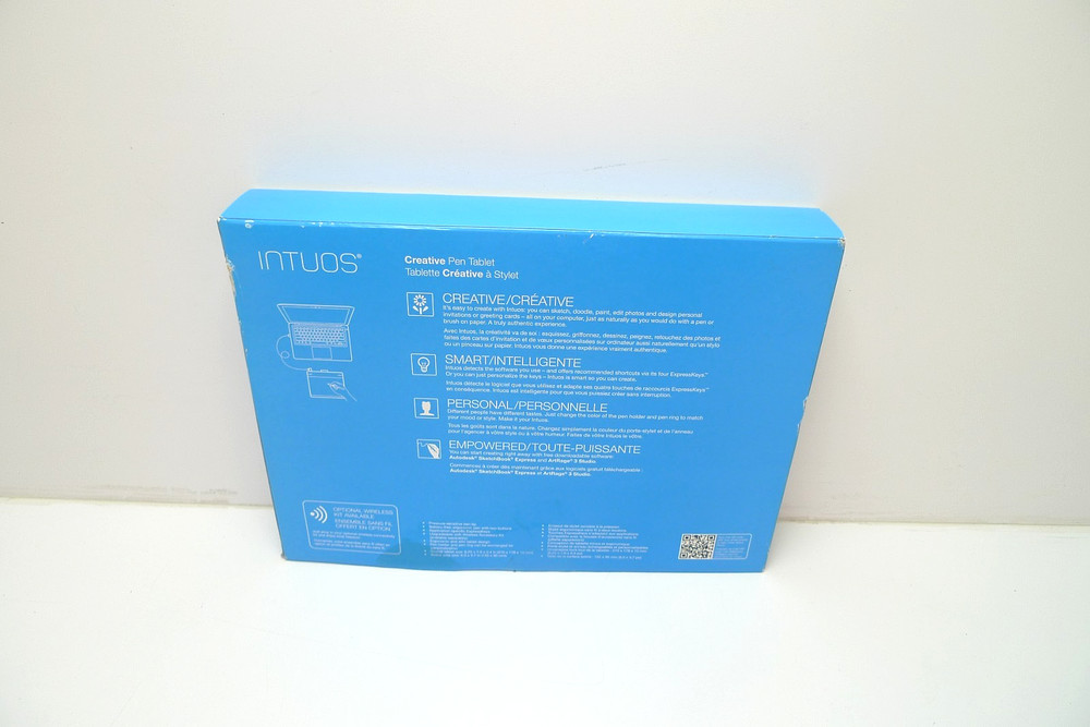 Wacom Intuos Small Tablet CTL-480 w/ Pen, Cable, Disc & Guide