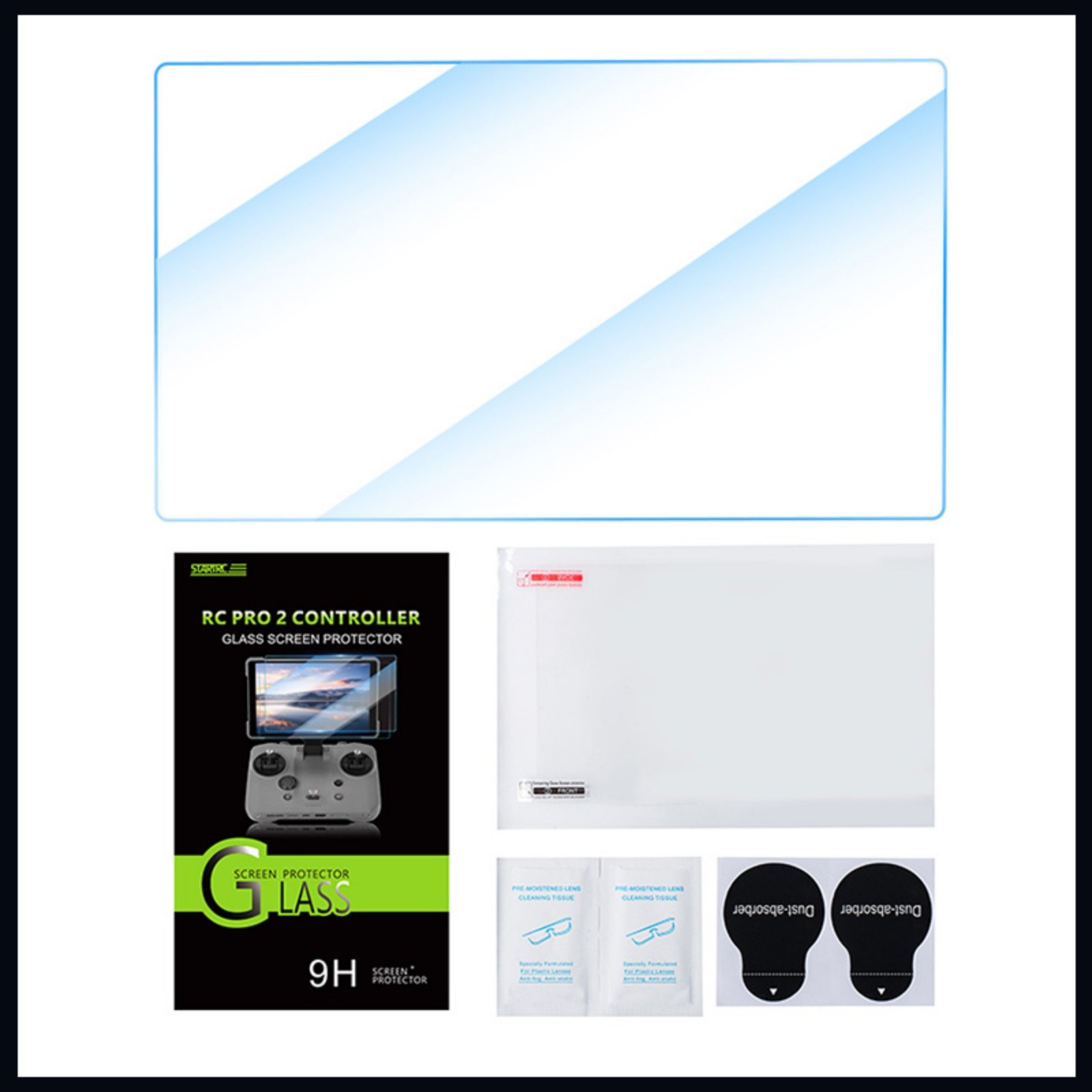 AR Enhanced Anti-Retlective Tempered Film for DJI RC Pro 2 Remote Controller