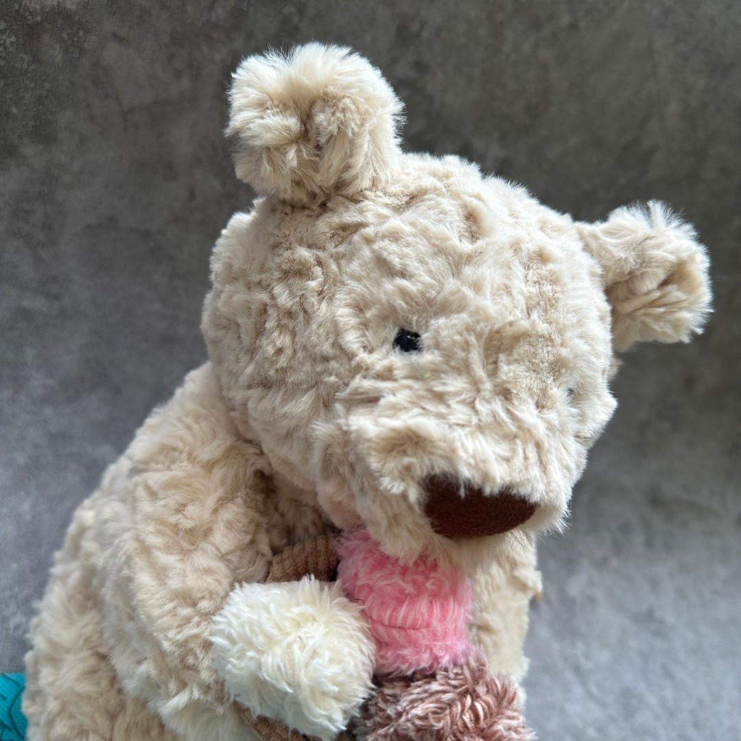 Jellycat Bartholomew Bear Ice Cream Oatus BNWT - NYC Exclusive Fao Schwarz