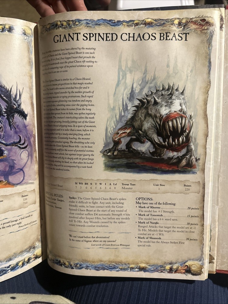 Warhammer Storm of Magic Book