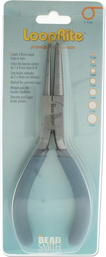 Loop Rite Plier, 2-8Mm Loops, Create round Shapes, Tool for Jewelry Making and C