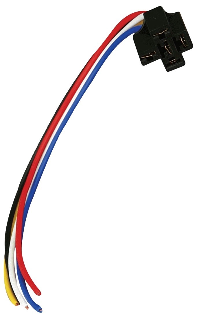 Install Bay ERS‑123 Locking Relay Socket with 5 Wire Harness Automotive