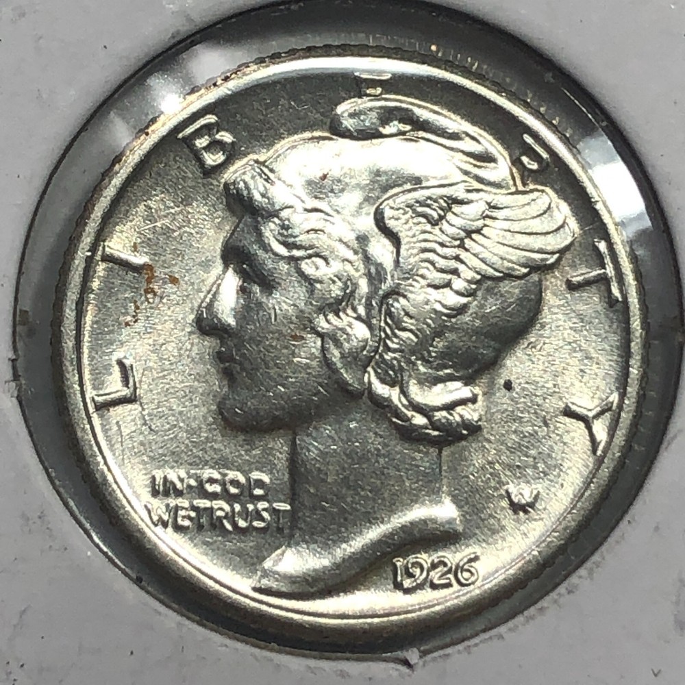 1926 - Mercury Silver Dime - #19586