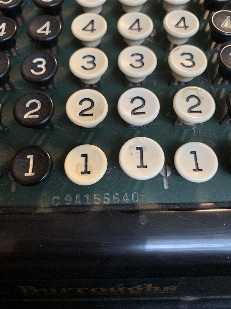 burroughs adding machine vintage