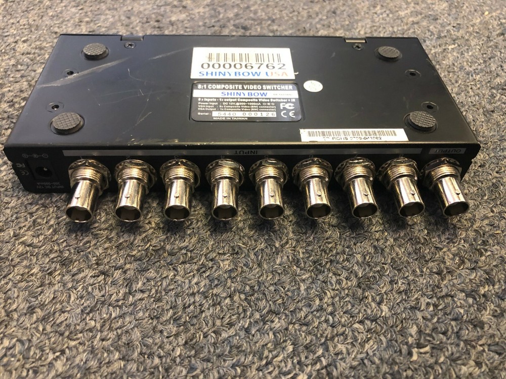 Shinybow SB-5440BNC 8x1 Composite BNC Switch