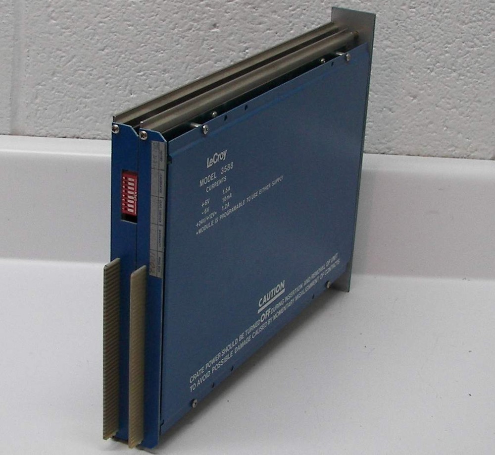 LECROY 3588 HIST MEM CURRENTS CAMAC MODULAR