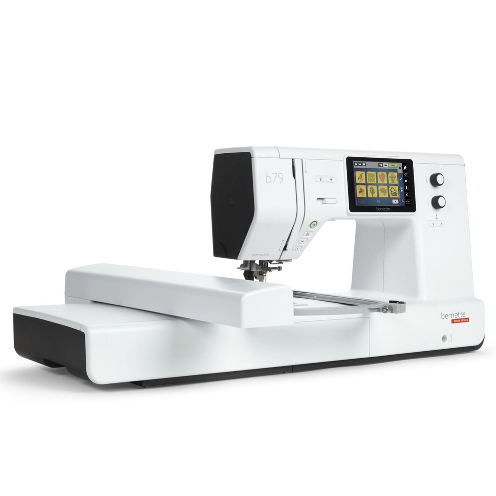 Bernette B79 Sewing & Embroidery Machine Bundle with 130 Thread Spools