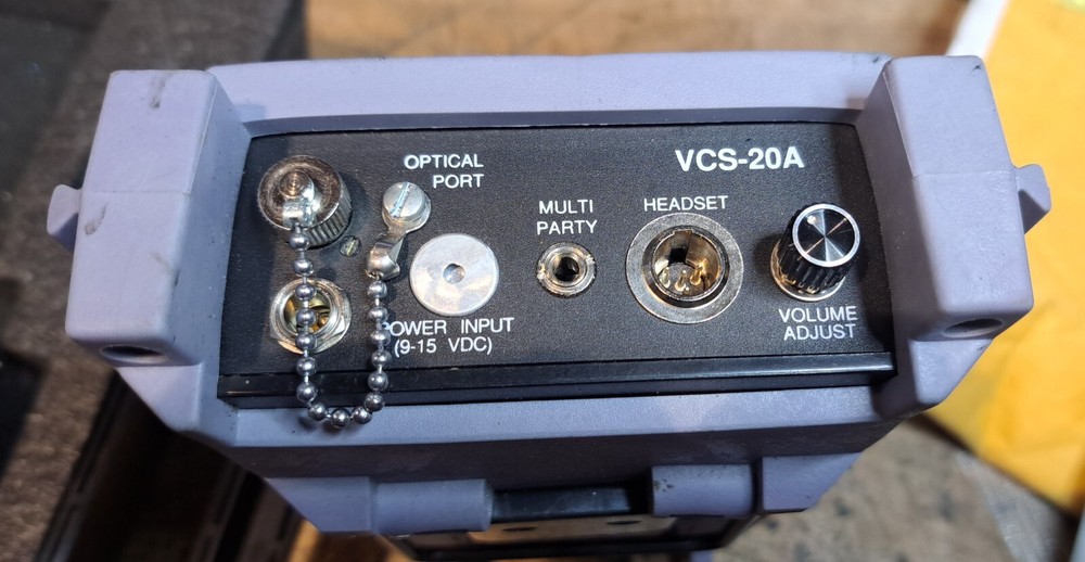 Exfo VCS-20A SM Multifunction Fiber Optic Talk Set