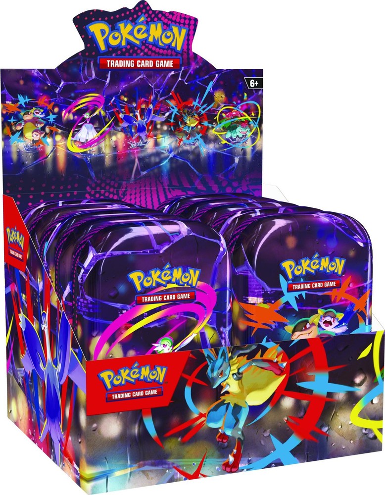 POKEMON MEGA HEROES MINI TIN BOX