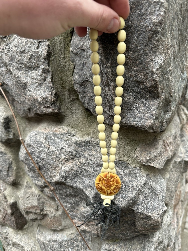 Handmade rosary Prison Art. USSR ITK #715