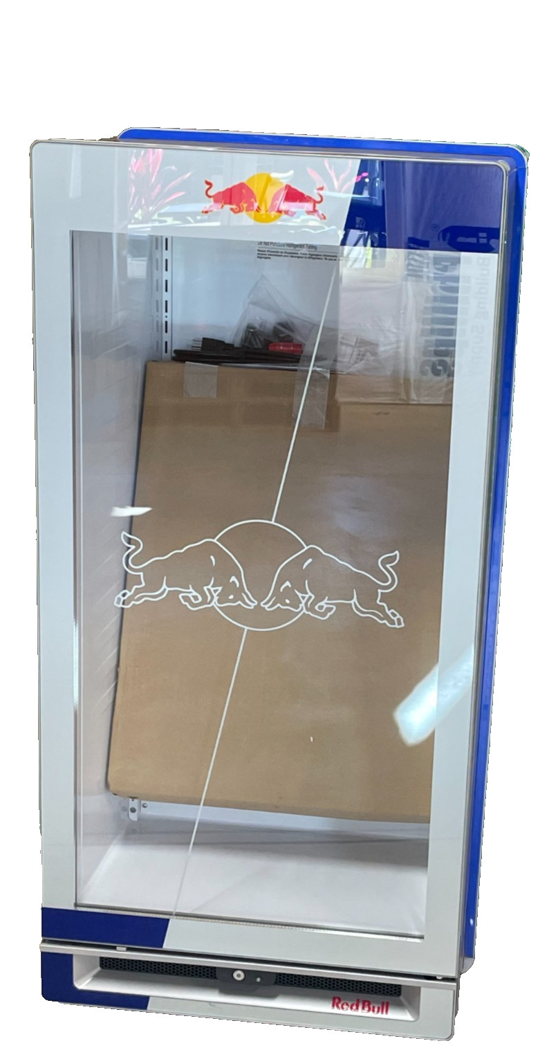 Medium Red Bull Mini Fridge NEW