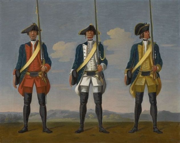 Black Over-The-Knee Gaiters - F&I, Revolutionary War