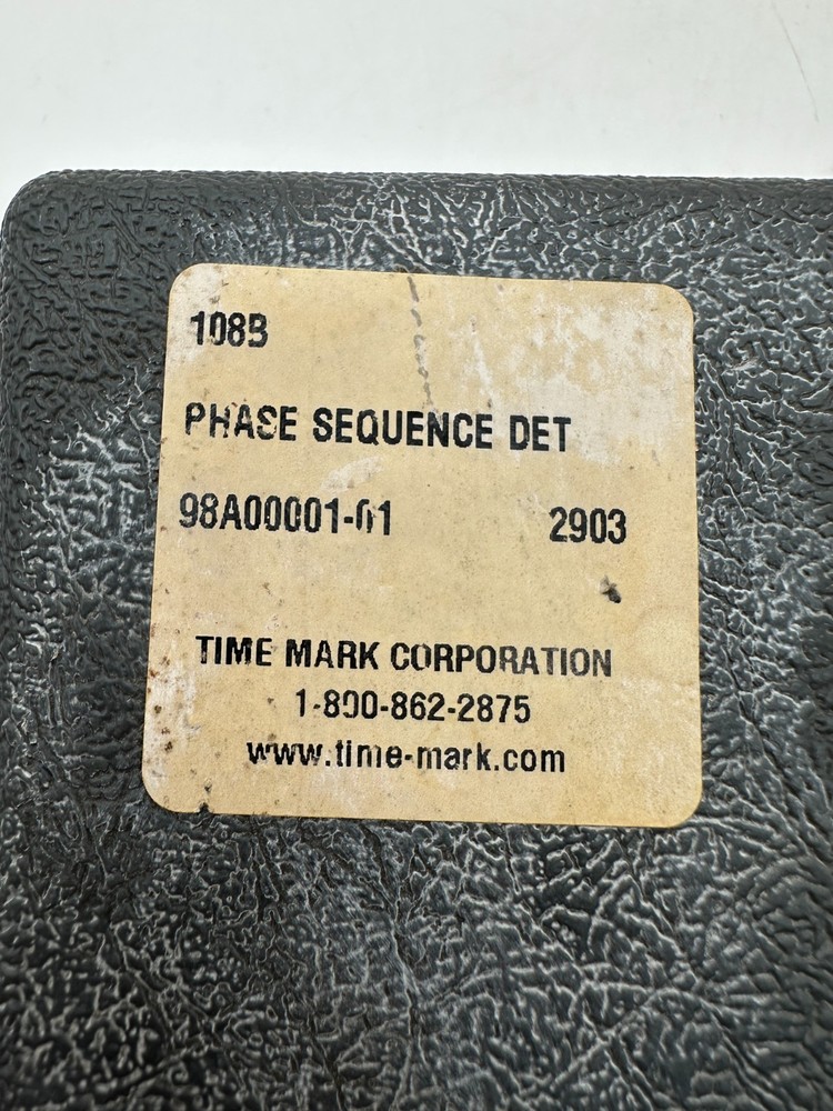 EUC TimeMark 1088 Line Voltage & Phase Sequence Detector 125C Complete Tool
