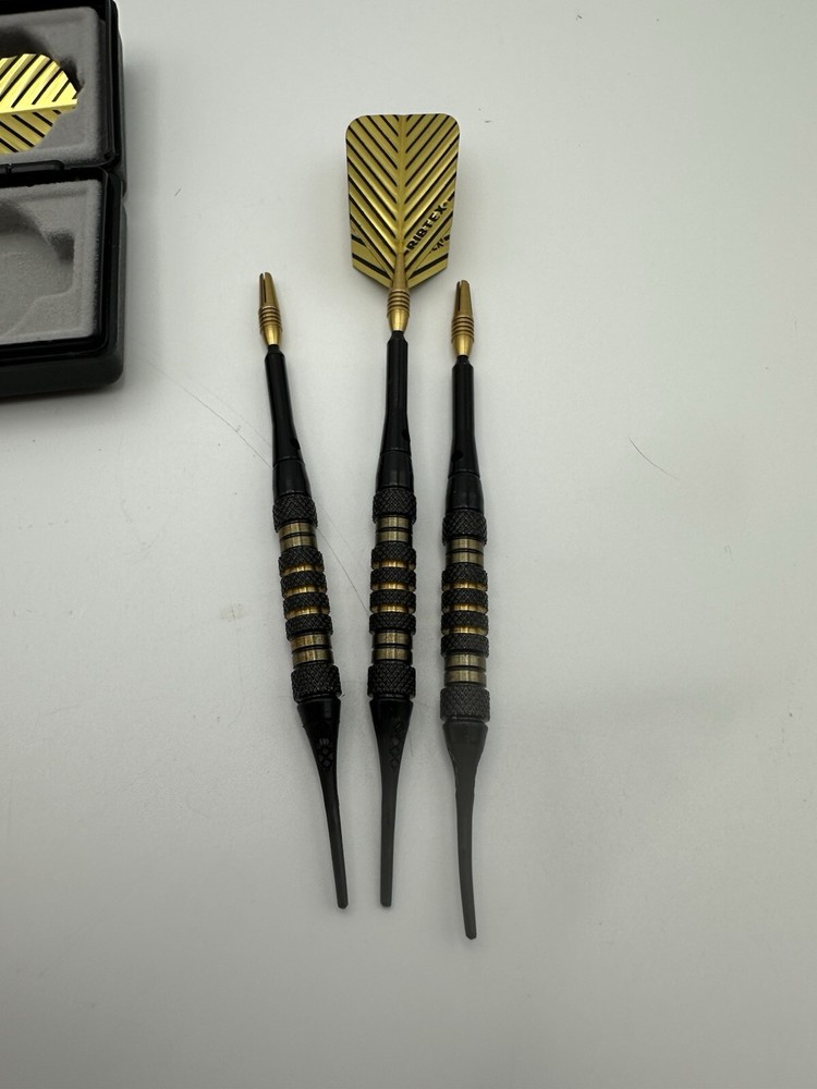 ARACHNID SOFT TIP DARTS with Brass Collar, includes extra tips