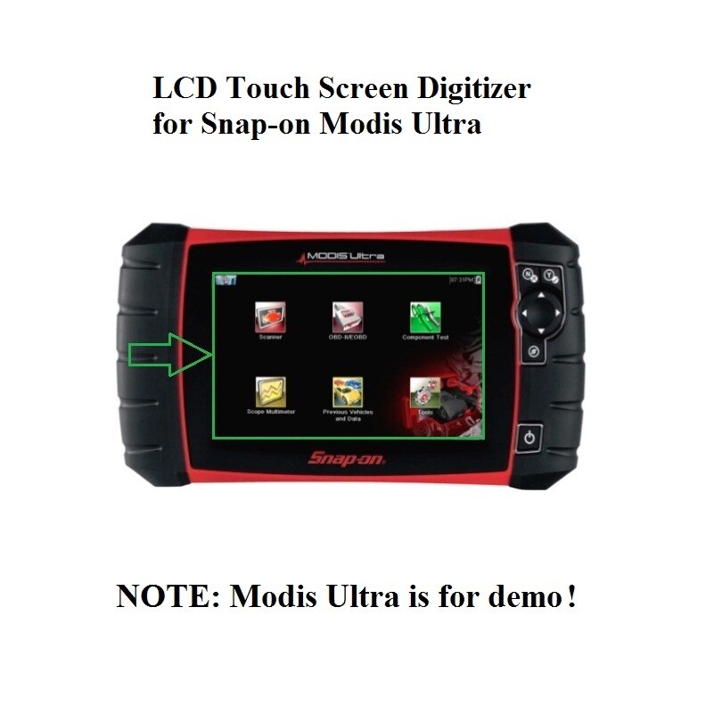 LCD Touch Screen Digitizer Replacement for Snap-on Modis Ultra EEMS328 Scanner