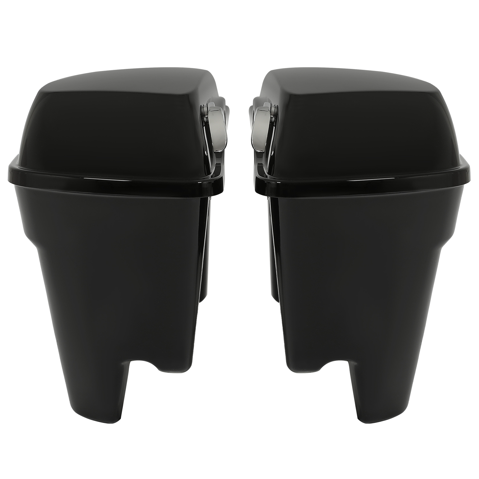 5" Stretched Extended Hard Saddle bags For Harley Road King Street Glide 2014-24