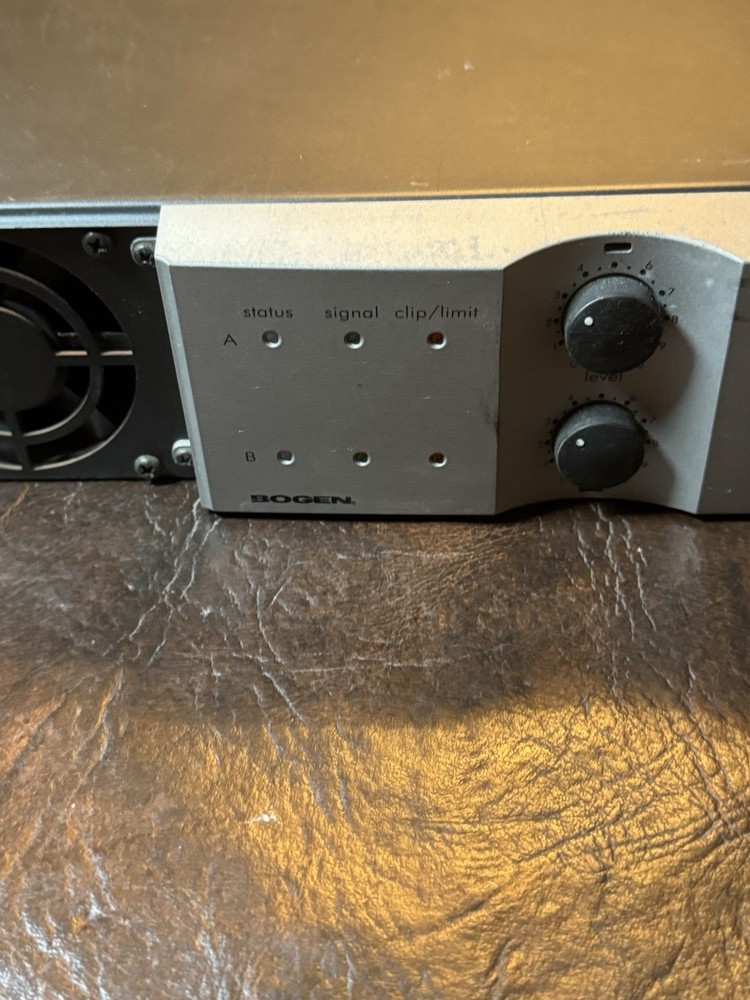 BOGEN M300 M-Class Modular Power Amplifier Powers On No Further Testing