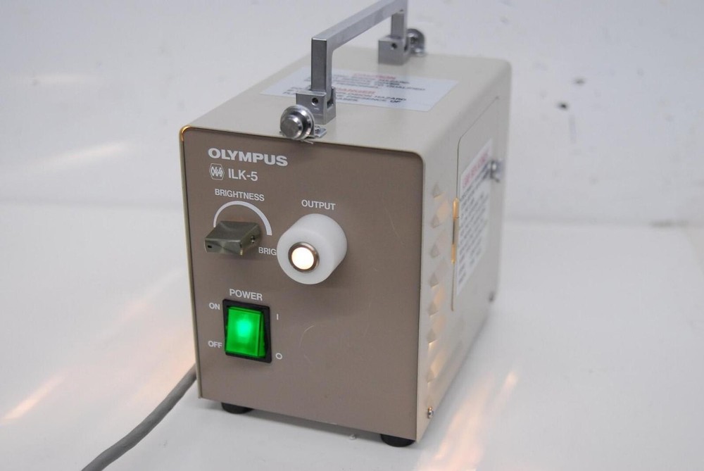Olympus ILK-5 Cold Light Supply Source W/ Extra Bulb- TESTED