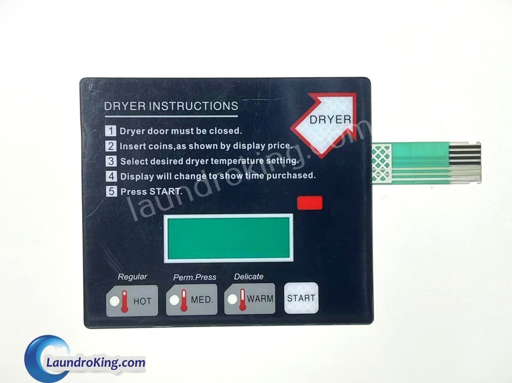9801-076-001 MEMBRANE SWITCH, SWD
