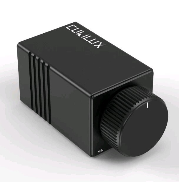 RCA Volume Control Knob, Passive Adjustable Audio Controller for High Precision