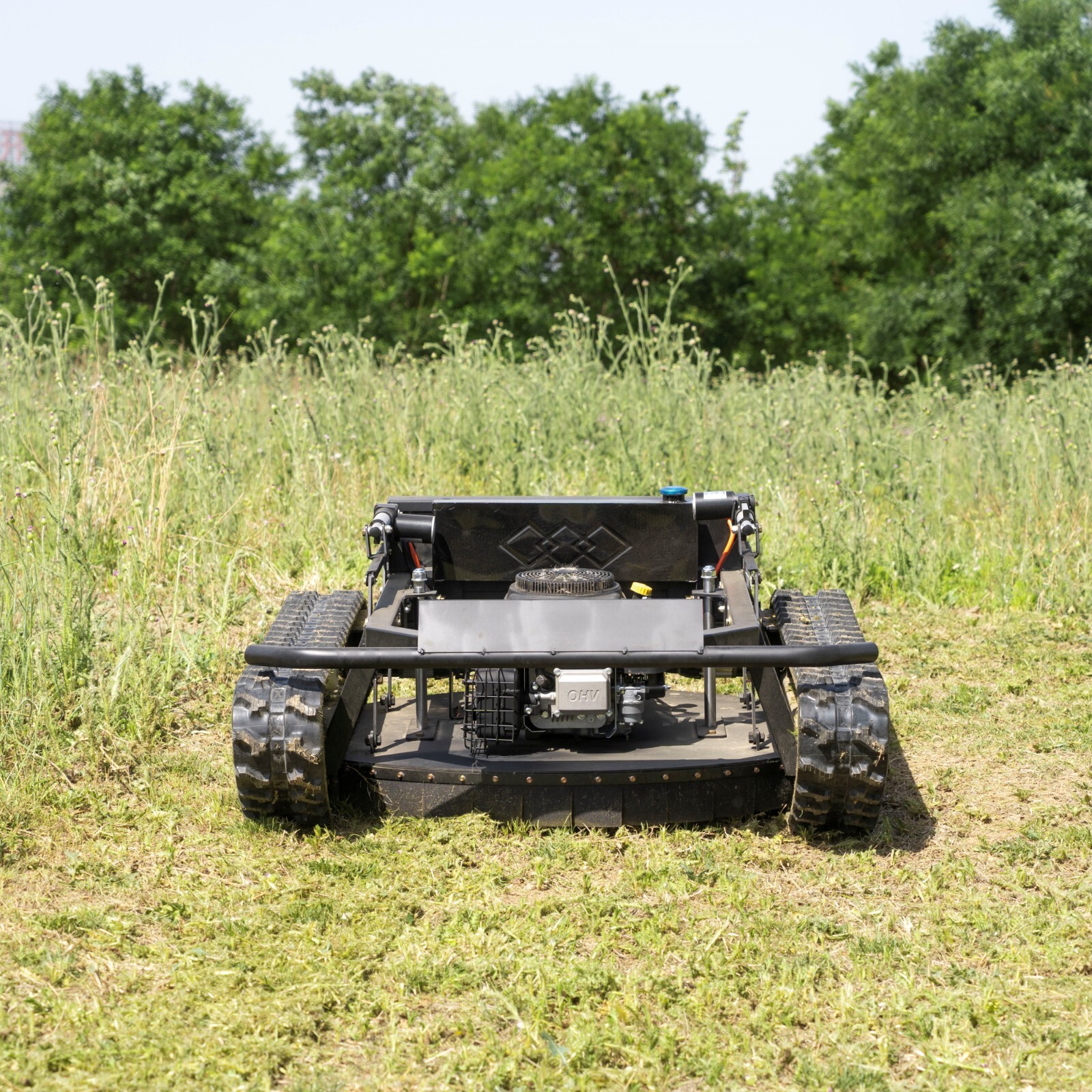 Limited time discount 22 HP home gasoline remote control lawn mower outdoor