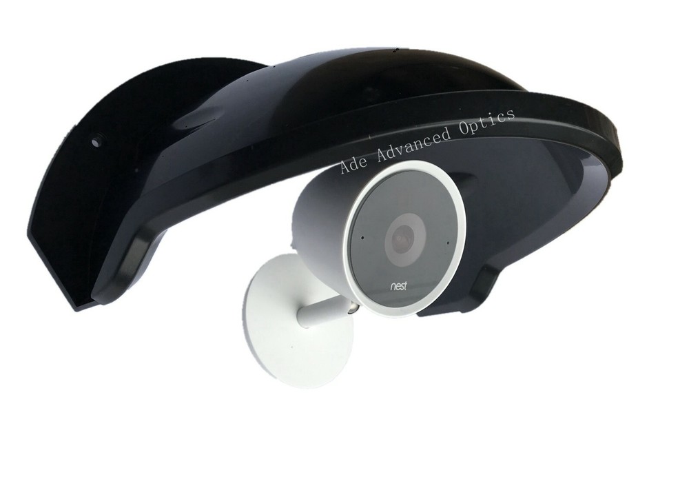 Sunshade Rainshade Protector Cover Shield for Outdoor Security Camera- BLACK