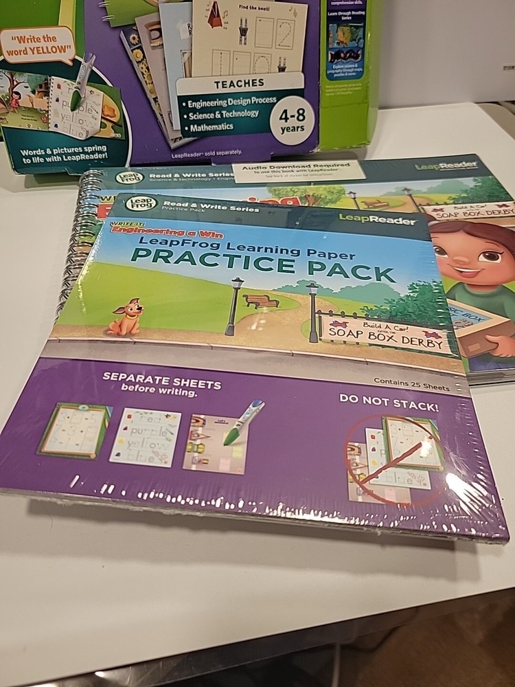 Open LeapReader Read & Write Series Writing- Science 4-8 Years