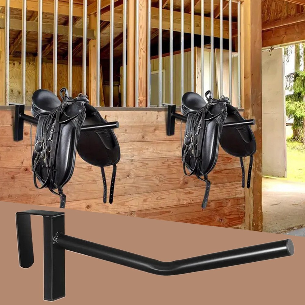 Wall Mount Saddle Rack Wall Mounted Saddle Storage Space-Saving