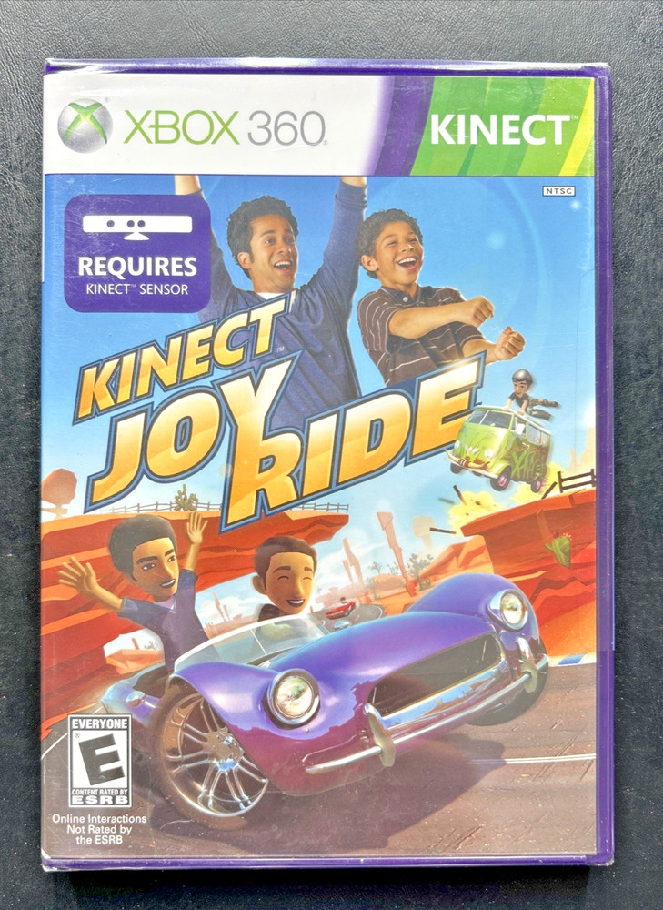 Xbox 360 KINECT Joyride Rated E Requires KINECT Sensor NEW