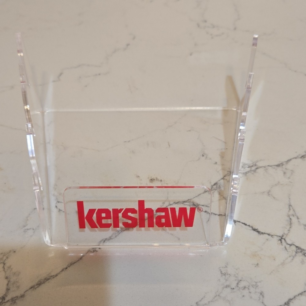 Kershaw Clear Acrylic Knife Stand Display