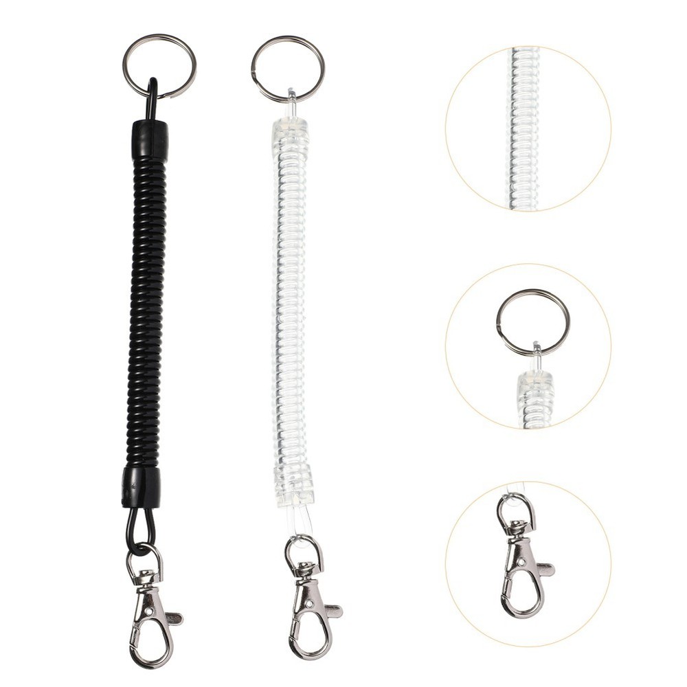 4 Pcs Retractable Spring Strap Multifunctional Cord Rope