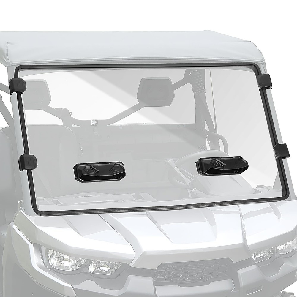 Scratch Resistant Vented Windshield Compatible With 2016-2026 Can-Am Clear