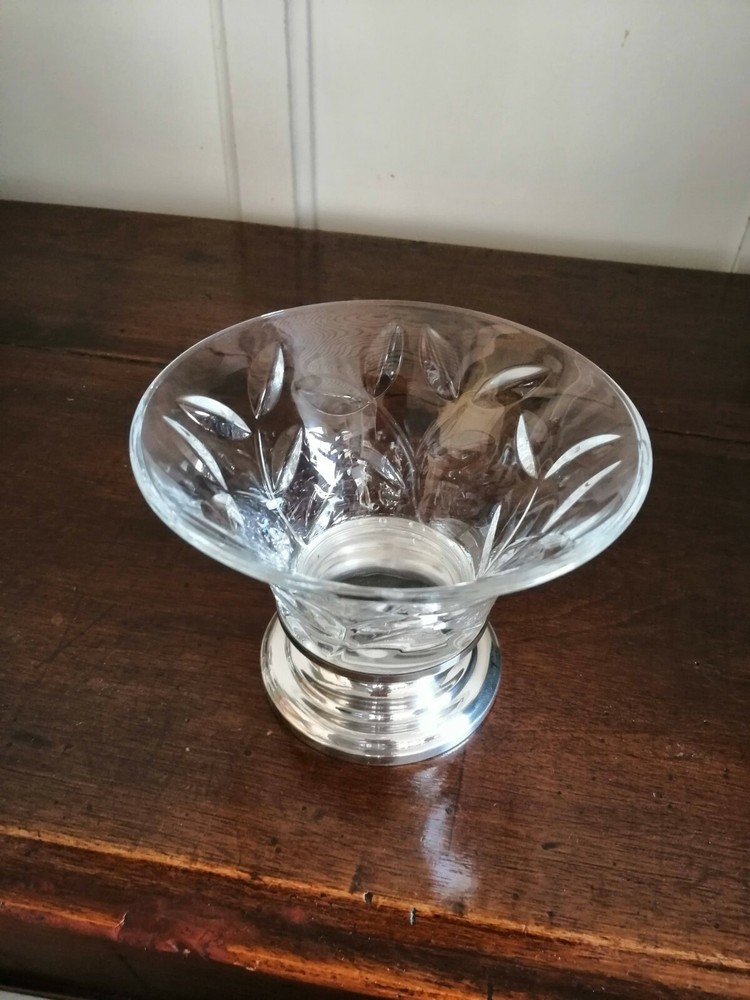 BON BON BOWL 925 SILVER GREY CRYSTAL