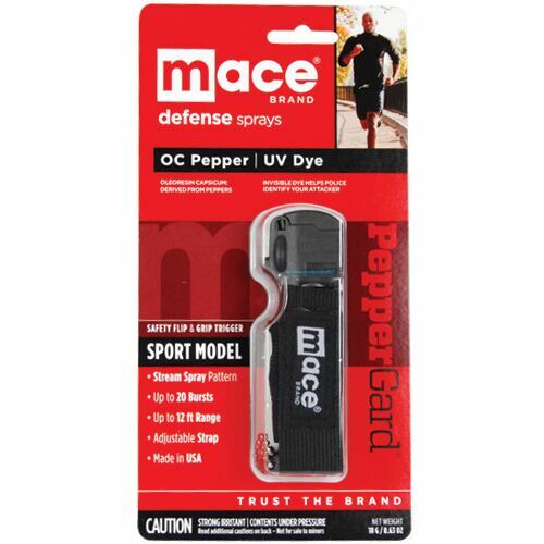 Mace Pepper Spray Jogger Model Runner Walker Self Defense Personal Security