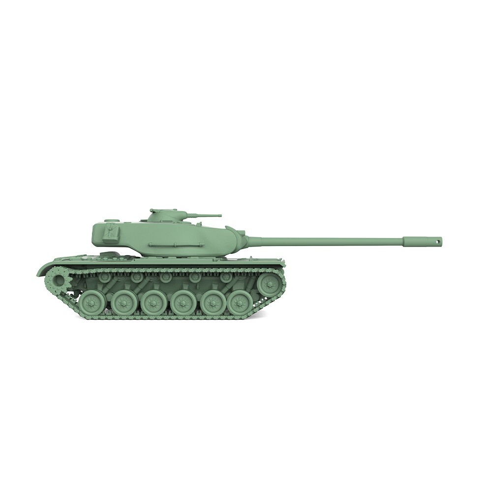 1/700 Model Kit US T110E5 Heavy Tank